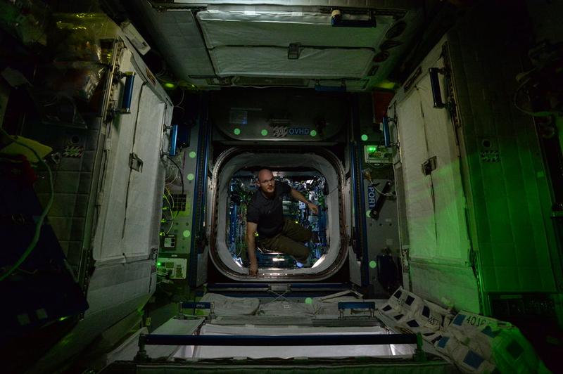 Illustration for article titled The Space Station At Night Just Keeps Getting Creepier